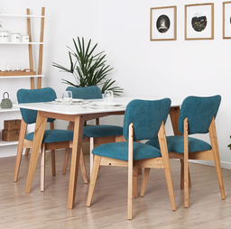 Genoud Mueble Mesa Fija Rectangular Línea Vintage